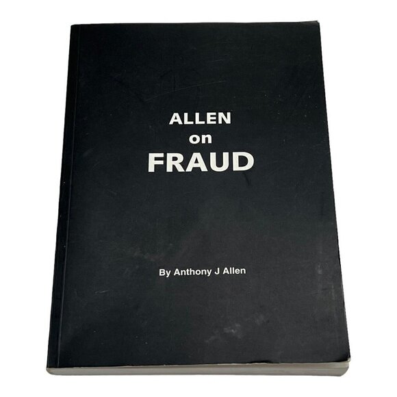 Allen on Fraud Anthony J Allen New Zealand 1997 Book - Picture 1 of 5